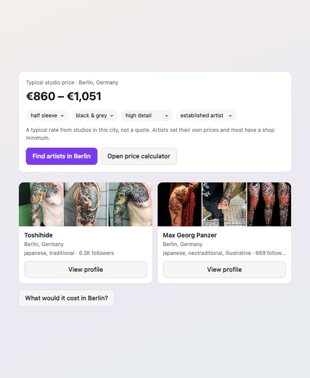 Tattoos Wizard screenshot
