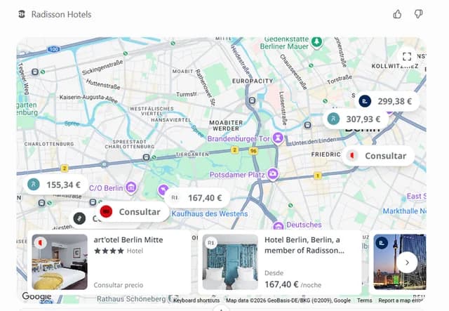 Radisson Hotels screenshot