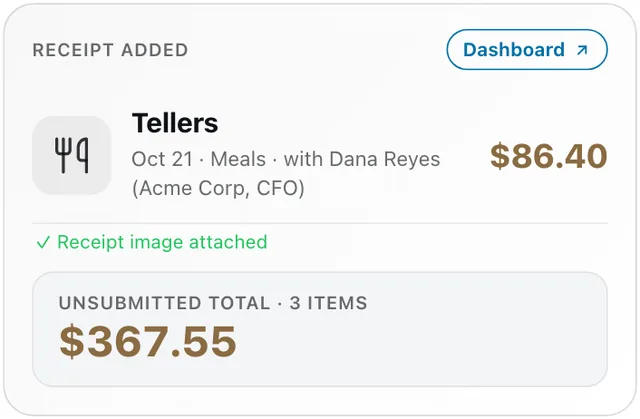 ExpenseOS screenshot