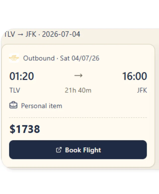 Adin Flights screenshot