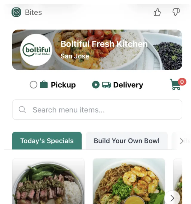 Bites screenshot