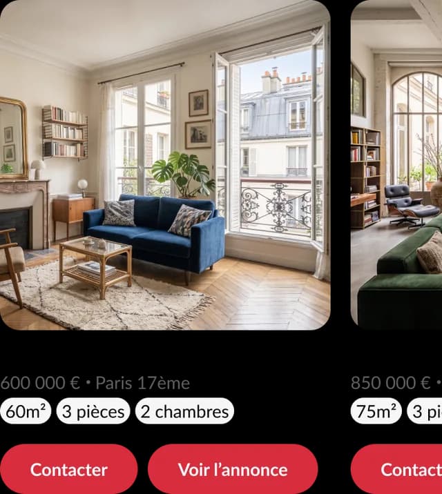 Figaro Immobilier screenshot