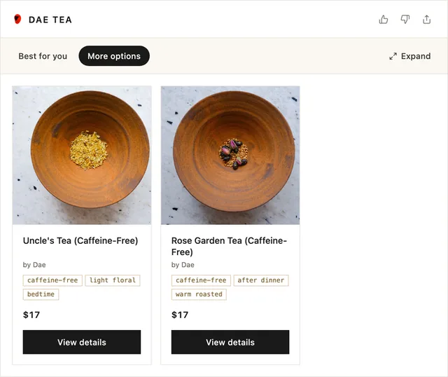 DAE Tea screenshot