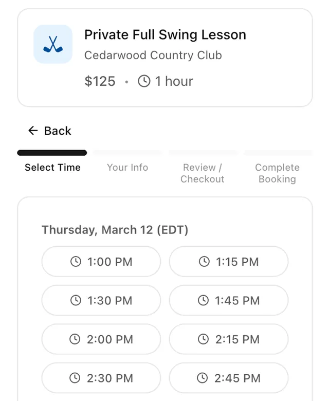 PGA – Play Golf screenshot
