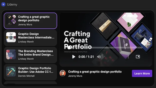 Udemy screenshot
