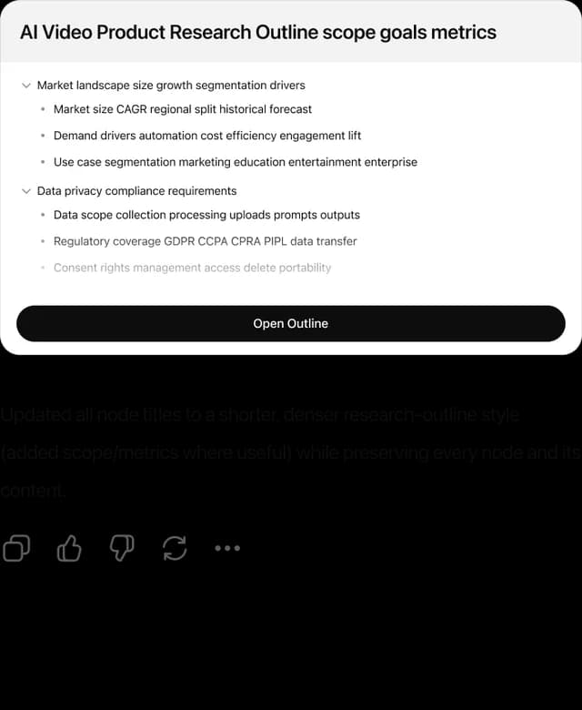 Outliner screenshot