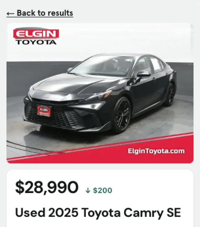 Cars.com screenshot