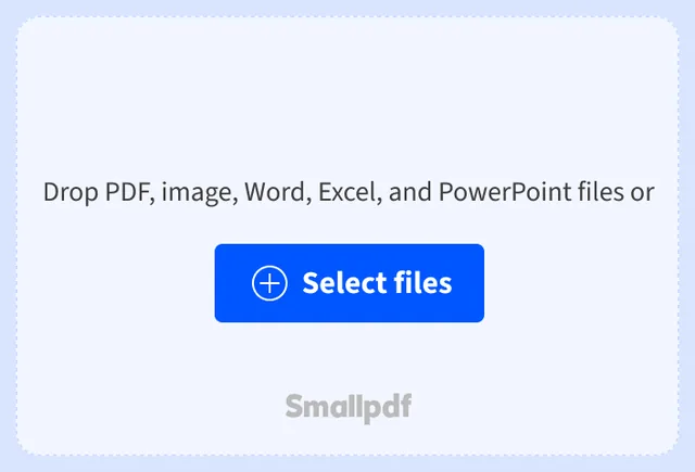 Smallpdf screenshot