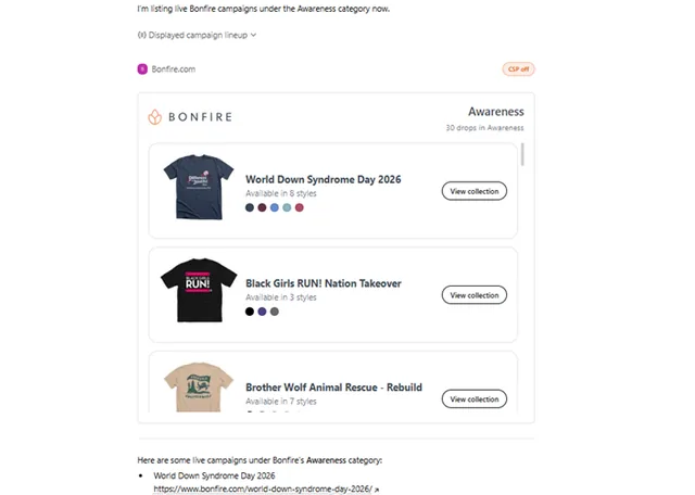 Bonfire screenshot