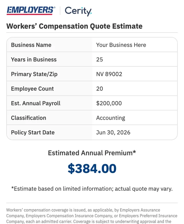 EMPLOYERS screenshot
