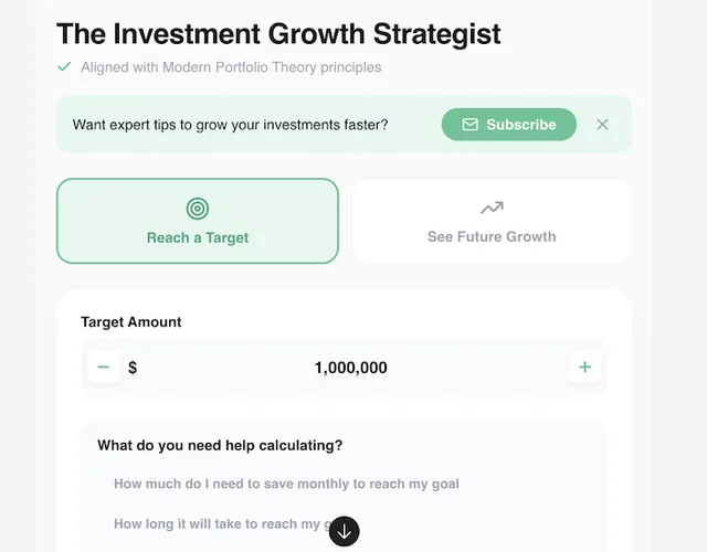 InvestmentIQ screenshot