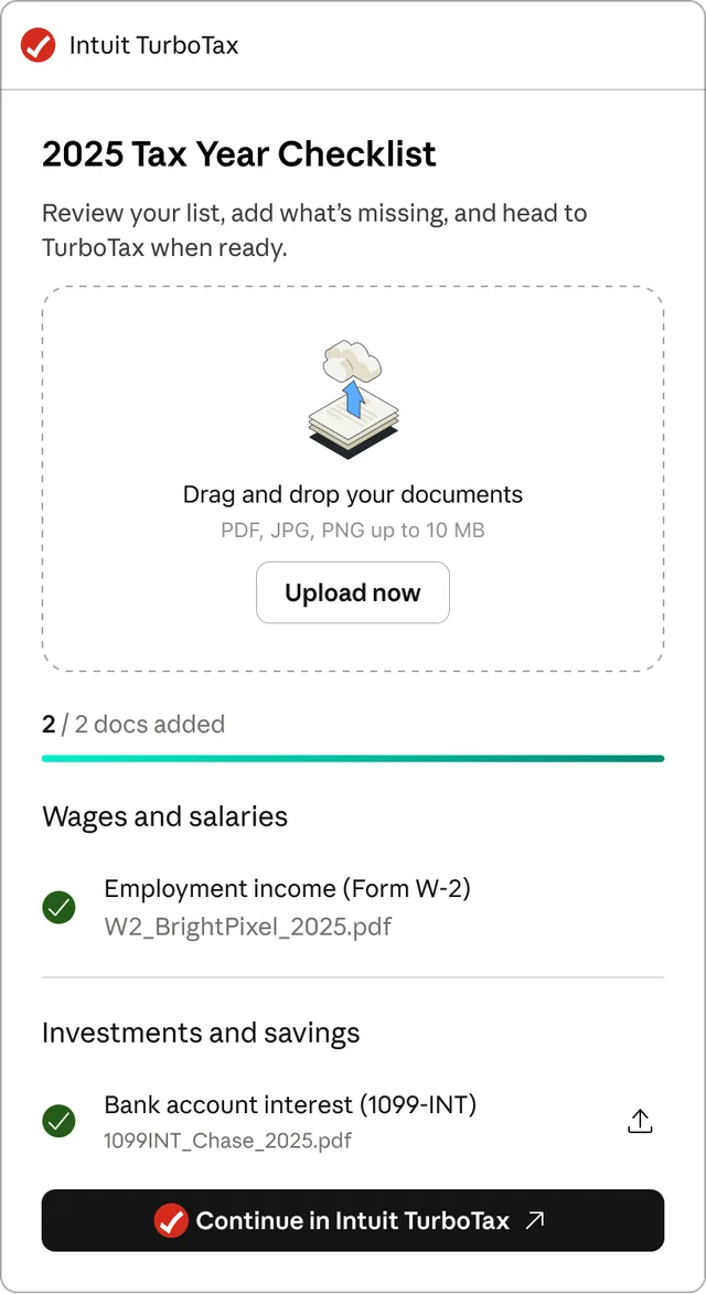 Intuit TurboTax screenshot