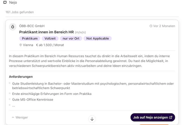 Nejo screenshot