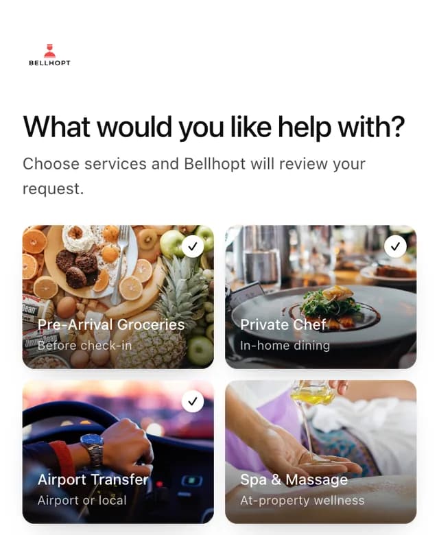 Bellhopt Concierge screenshot