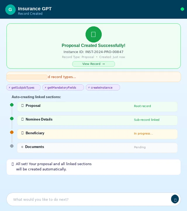Insurance GPT screenshot