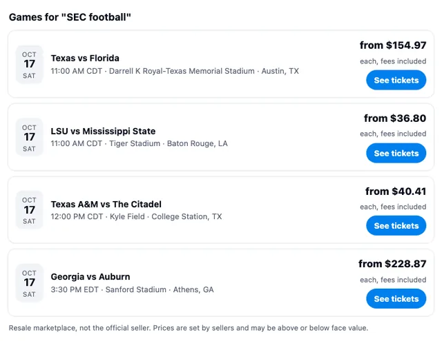 CollegeSeats screenshot