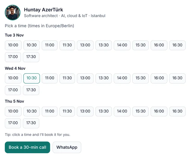 Huntay AzerTürk screenshot