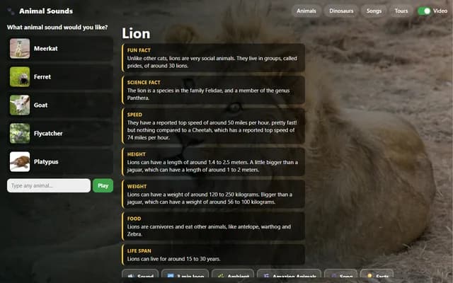 Animal Sounds screenshot