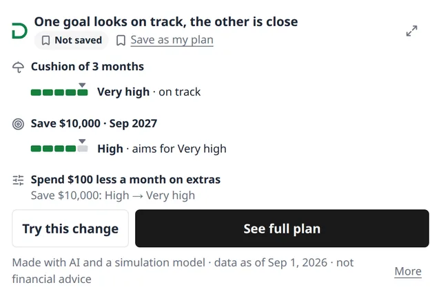 DIVID Savings & Investment Planner screenshot
