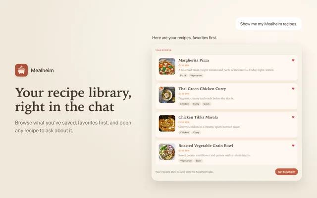 Mealheim screenshot