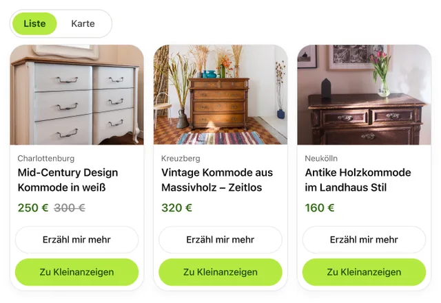 Kleinanzeigen screenshot