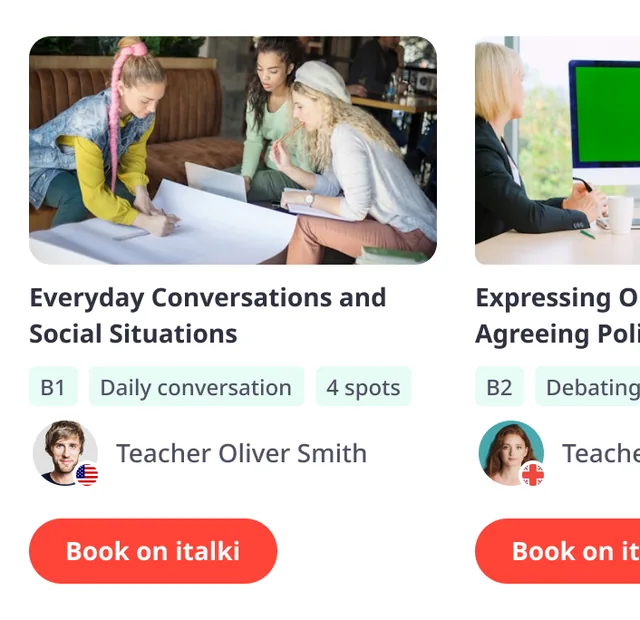 italki language learning screenshot