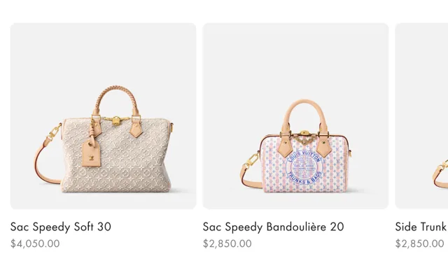 Louis Vuitton screenshot