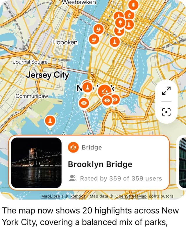 komoot screenshot