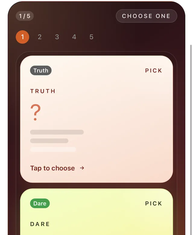 Truth or Dare - Party game+fun screenshot