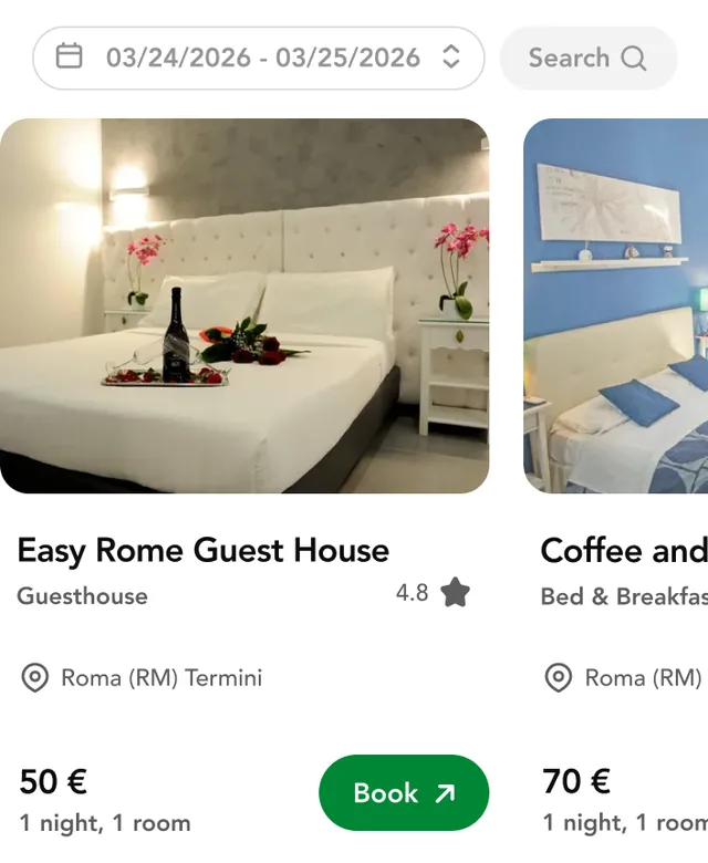 Bed-and-Breakfast.it screenshot