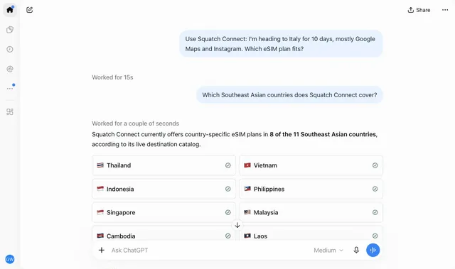 Squatch Connect screenshot
