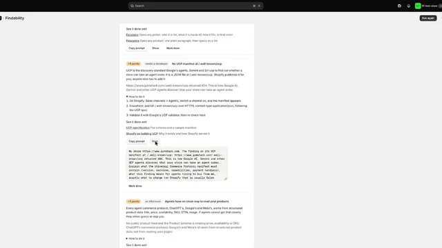 Human Forward Findability screenshot