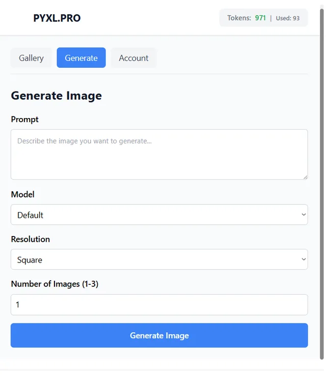 LogoGenic Image Generator screenshot