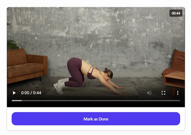 gFit Home Workouts screenshot