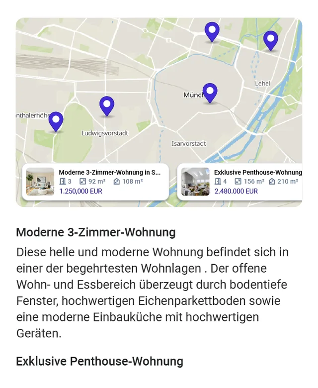 Ute Löschner Immobilien screenshot