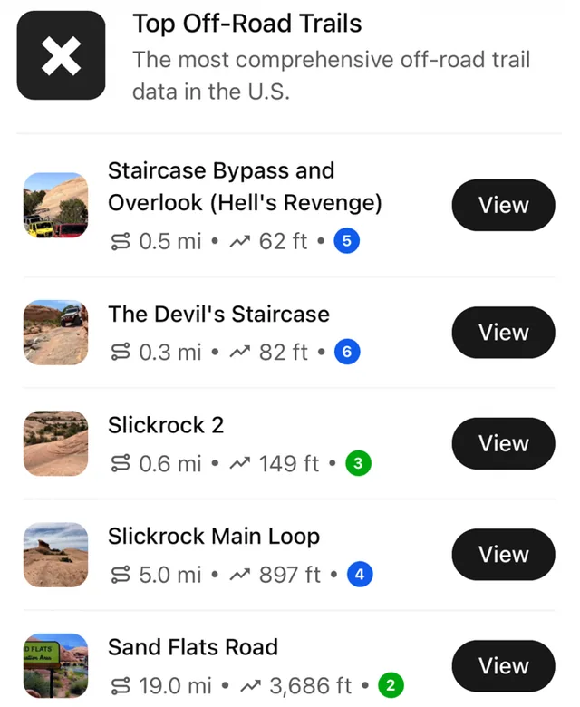 onX Offroad screenshot