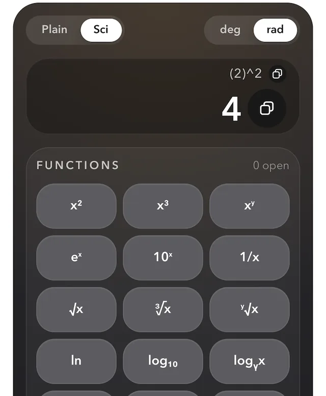 2+2 Calculator screenshot