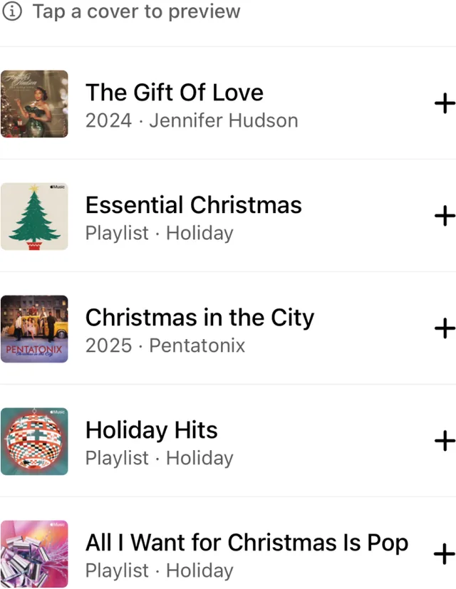 Apple Music screenshot