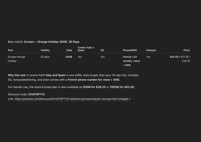 Simbye screenshot