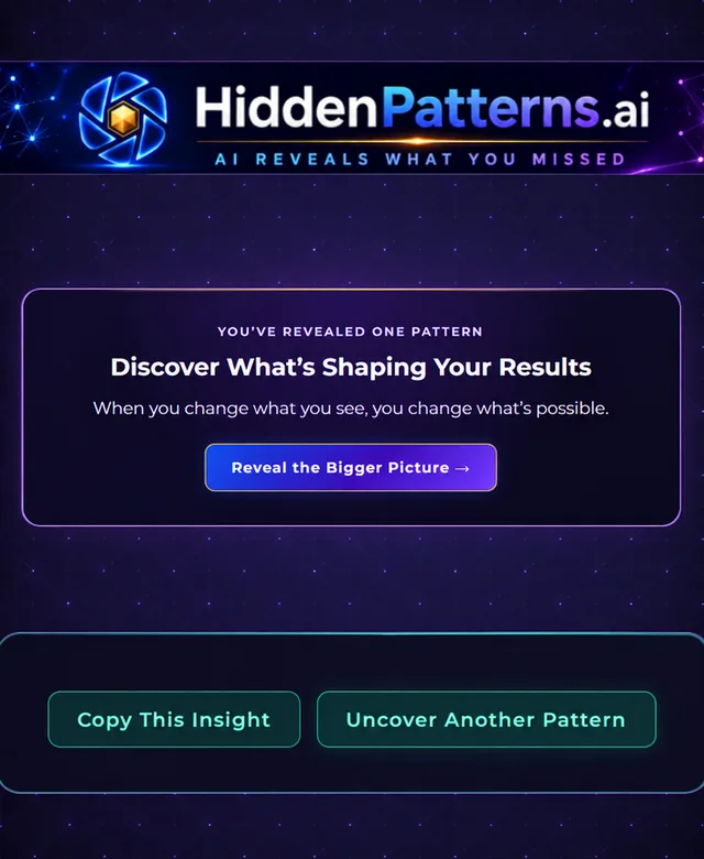Hidden Patterns screenshot