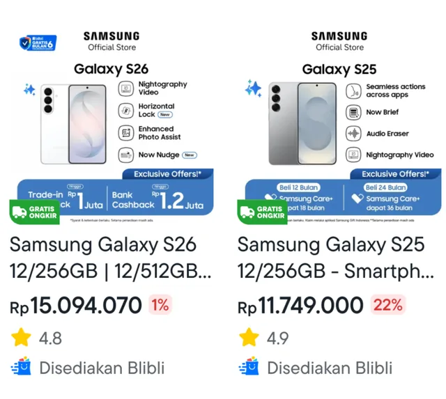 Blibli screenshot